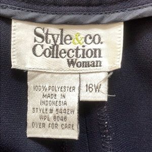 Navy light weight dress pants